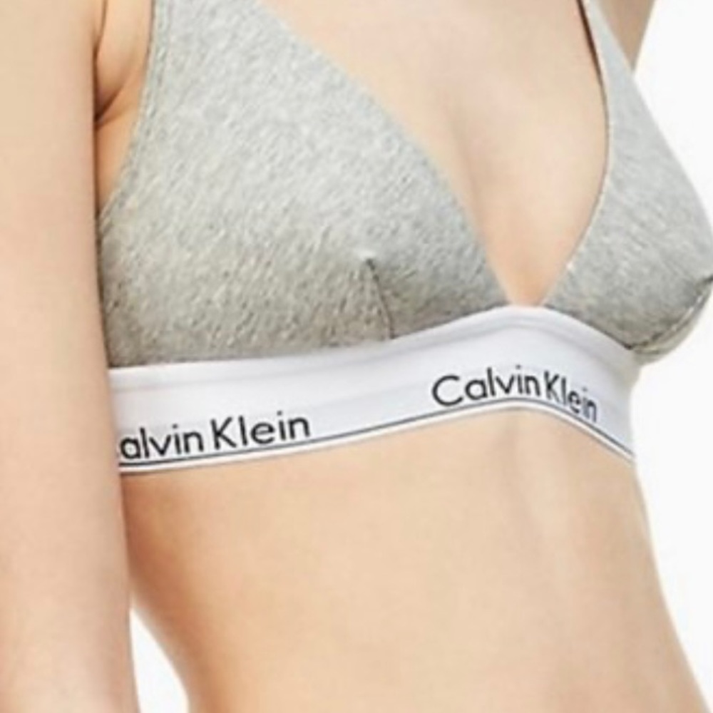 Calvin Klein Urban Outfitters Exclusive Modern Cotton Triangle Bra Size Medium - Picture 3 of 6